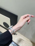 White Moonlight Butterfly Love Bracelet Summer Style for Apple Watch