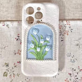 Painting style Tulips Handmade phone case for iPhone & Andriod