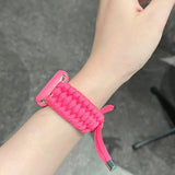 Elastic comfort braid nylon Apple watch band