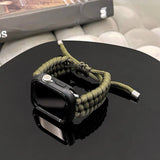 Elastic comfort braid nylon Apple watch band