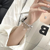 Shining crystal bracelet Apple watch band with diamond case