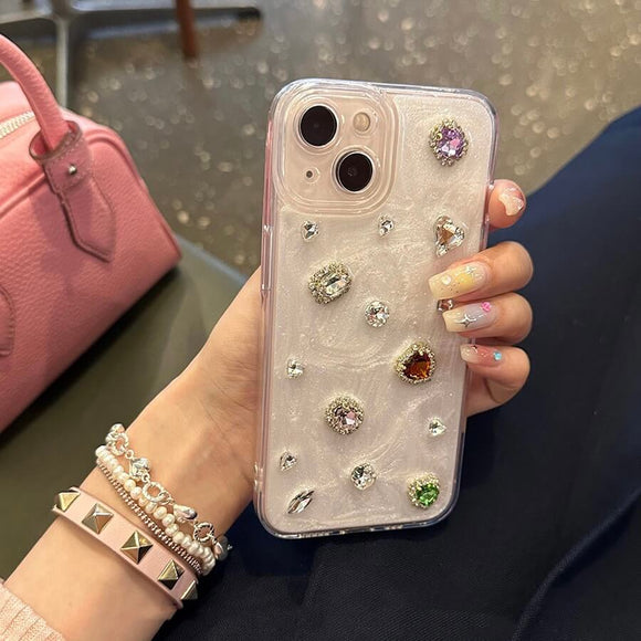 Gorgeous gemstone phone case  for iPhone