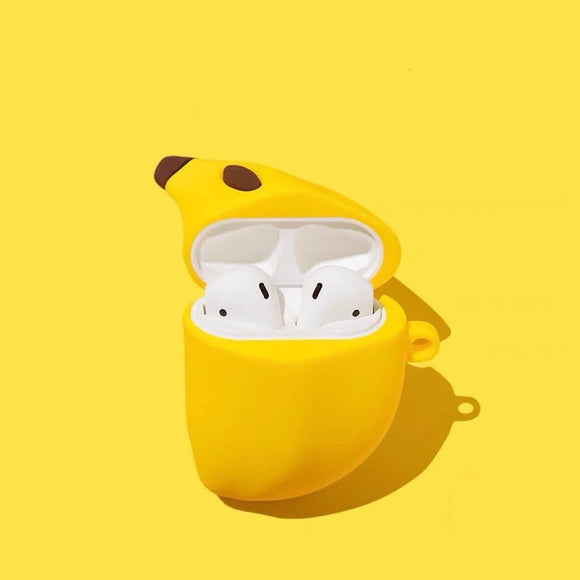 Banana wireless charging airpods cases