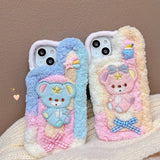 Baby teddy bear phone case for iPhone