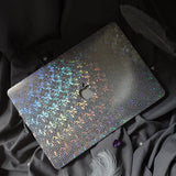 Shiny leather MacBook case