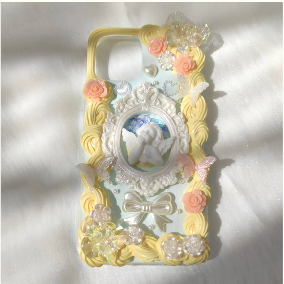 Baroque angel custom decoden phone case for iPhone & Android