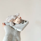 Donkey & sheep & monkey & giraffe phone case for iPhone